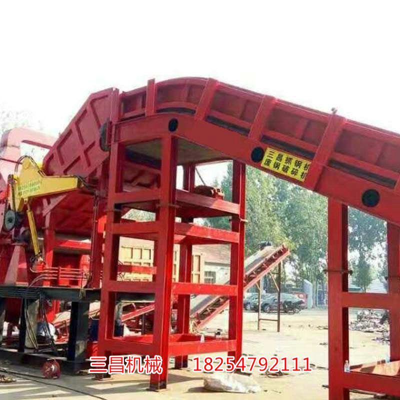 廢鋼破碎機產(chǎn)品特點