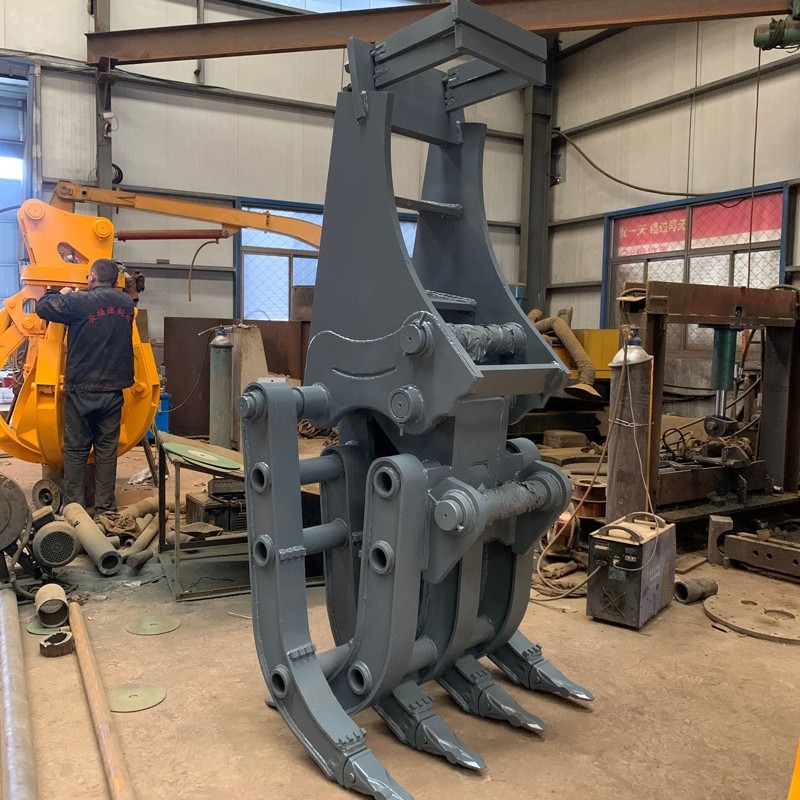 挖機(jī)機(jī)械抓鋼器