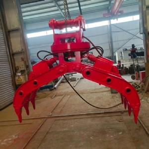 挖機旋轉抓鋼機